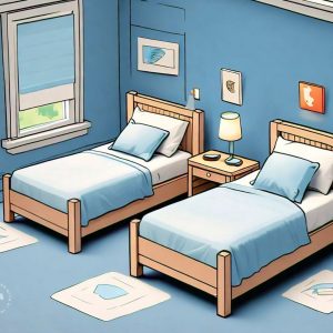 Couples room clipart